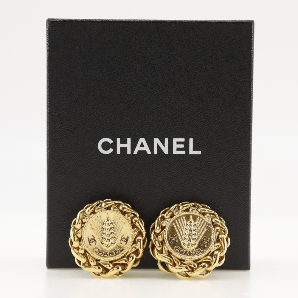 CHANEL Authentic Gold Earrings - Picture 9 of 9